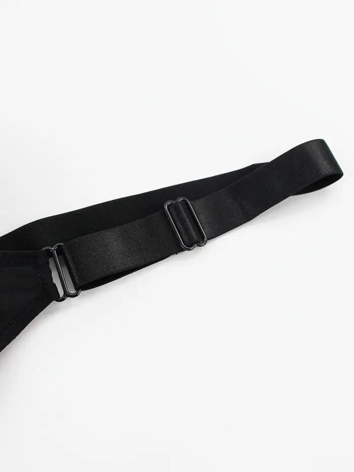 Soutien-gorge côtelé lisse taille européenne
