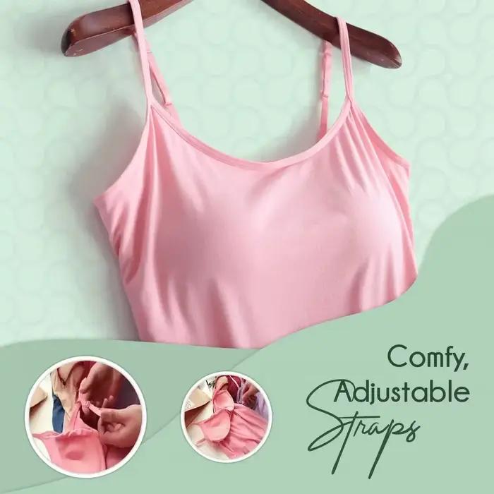 Camisole astronomique avec soutien-gorge rembourré intégré pour femme