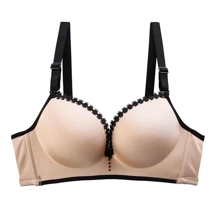 Ensemble soutien-gorge bandeau épaissi style Princesse Tang pour femme