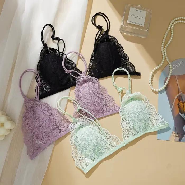 Soutien-gorge Sexy coupe Triangle français pour femmes