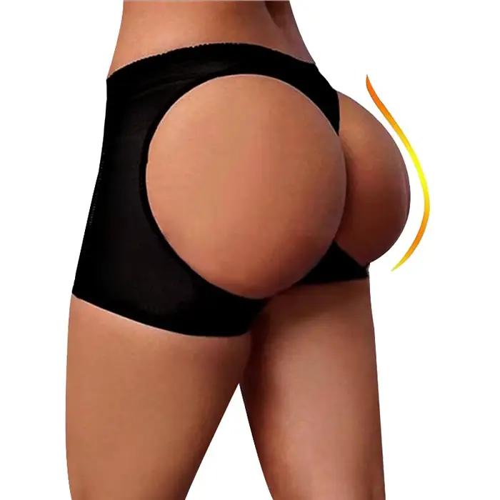 Culotte rehausseur de fesses pour femmes, sous-vêtement sexy, push-up
