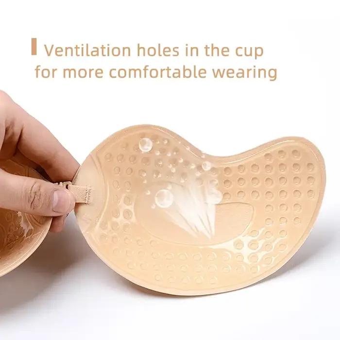 Soutien-gorge Push Up Invisible en Silicone pour femmes