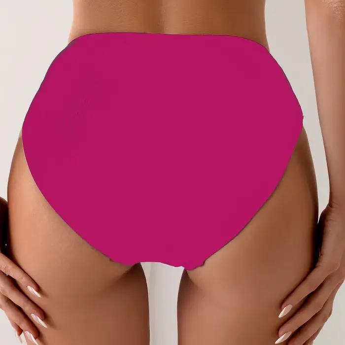 Bas de bikini pour femmes, taille haute en V, sexy, pour maillot de bain, short de plage d'été, tenue de plage