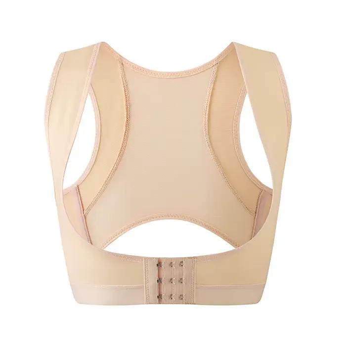 Correcteur de dos de soutien-gorge en nylon sans fil pour une silhouette élégante et une posture améliorée pour femmes occasions quotidiennes et spéciales