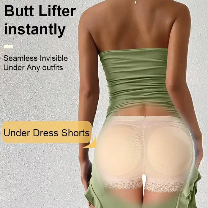 Femmes bout à bout culotte faux fesse corps Shaper sous-vêtements rembourrés dame sexy ascenseur fesses taille haute ventre contrôle hanche culotte