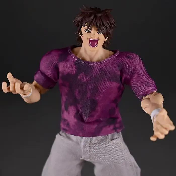 Figurine d'action Baki Hanma, corps musclé avec 3 têtes supplémentaires, poupée de combat en PVC, modèle de collection pour bureau, jouet, cadeau pour les fans