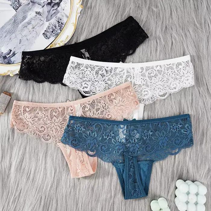 Culottes string en dentelle pour femmes