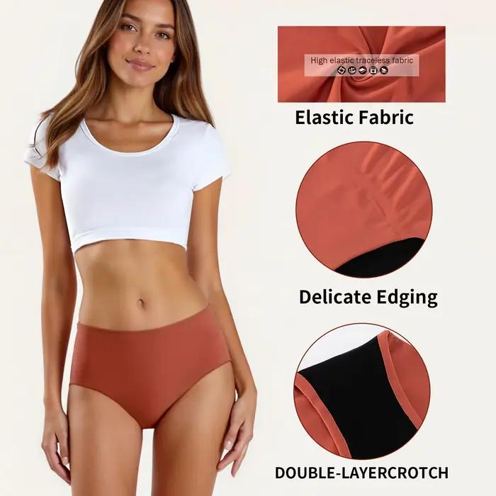 4 couches culottes menstruelles Absorption maternité Incontinence physiologique slips respirants période imperméable femmes sous-vêtements