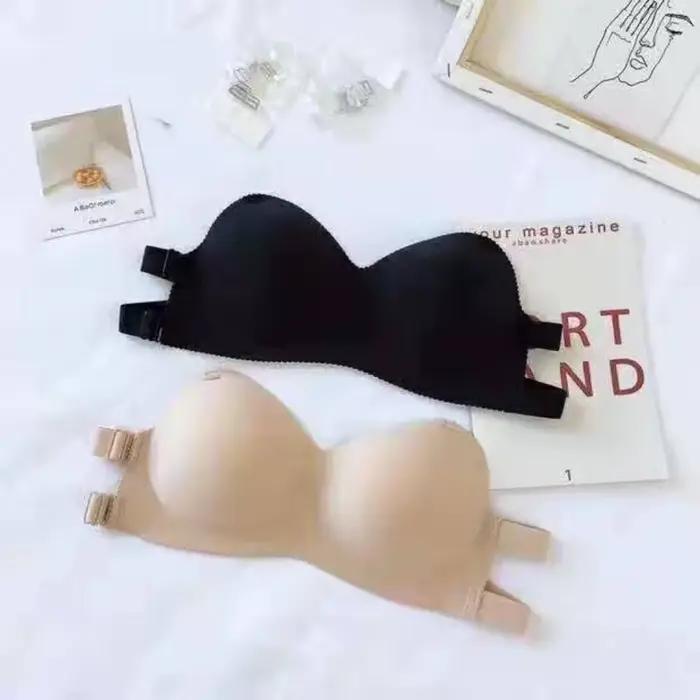 Soutien-gorge push-up sexy sans bretelles pour femme