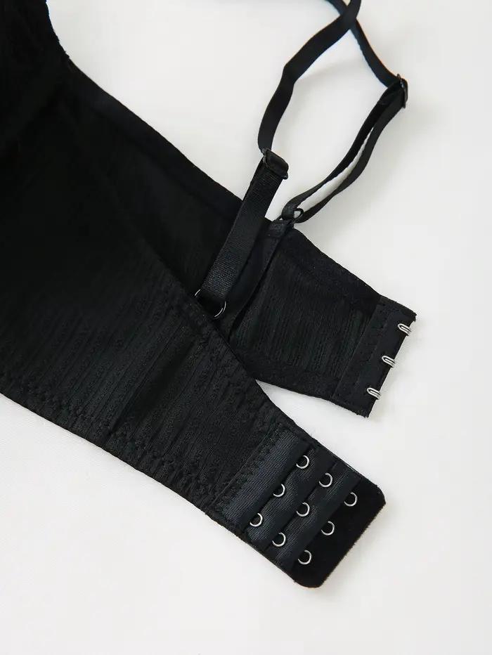 Soutien-gorge sexy en dentelle à décolleté plongeant pour femme