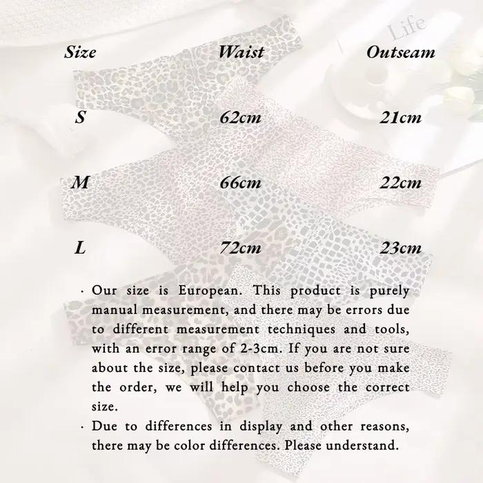 Ice Injong-Culotte brésilienne léopard pour femme