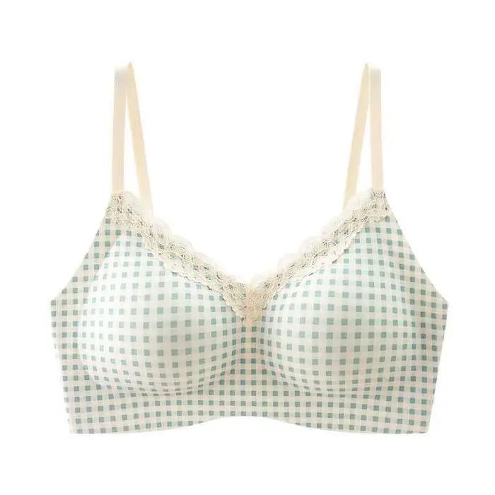 Soutien-gorge pour femme : Dentelle élégante à imprimé floral