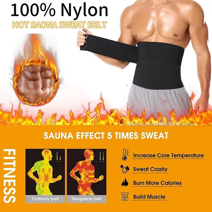 Minceur corps Shaper taille formateur enveloppement hommes ventre contrôle Corset néoprène graisse brûlure perte de poids Sauna sueur ceinture