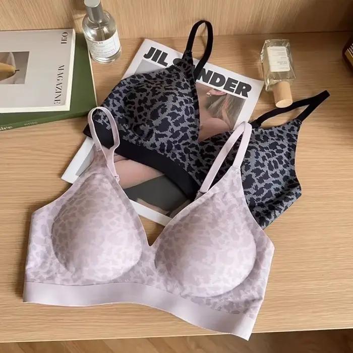 Soutien-gorge léopard sans couture