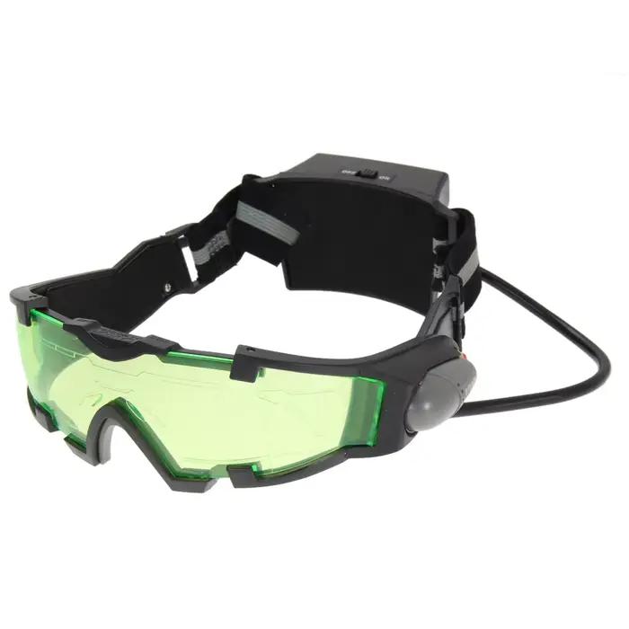 Lunettes de Vision nocturne, équipement de Camping réglable, Gadgets lumineux, lunettes vertes pour Costume de jeu de rôle