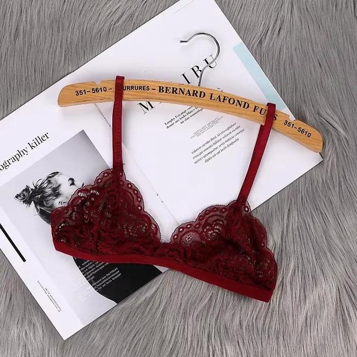 Soutien-gorge fin sans coussinet de poitrine pour femmes