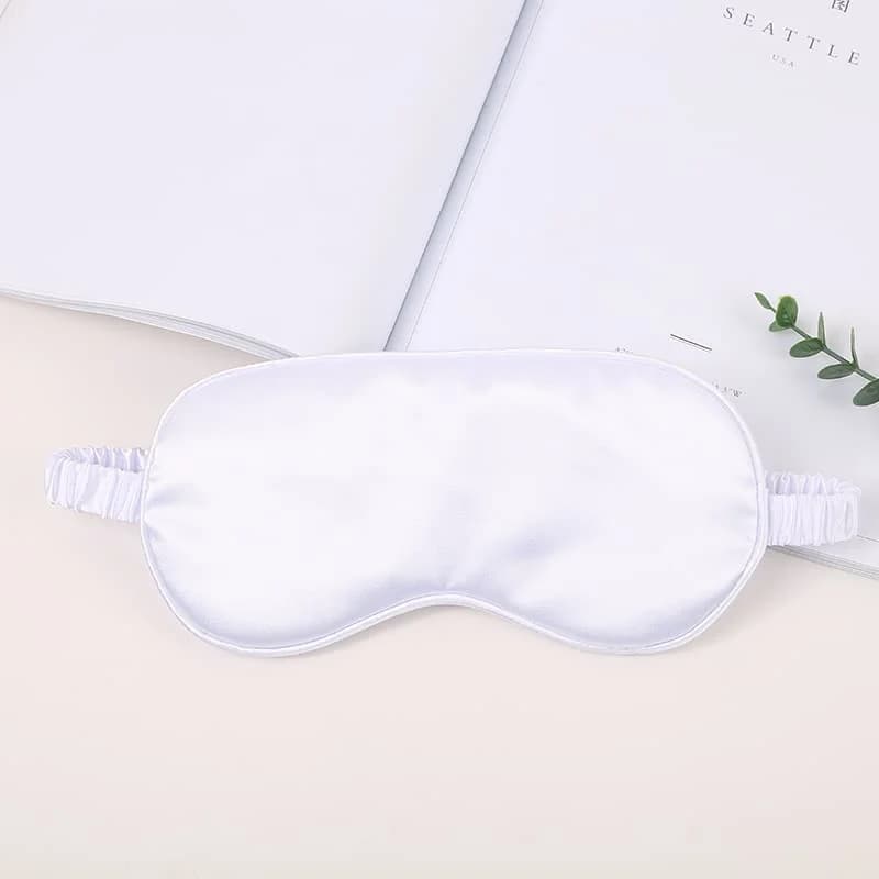 Masque pour les yeux de sommeil personnalisé avec sac cadeau Masque pour les yeux de demoiselle d'ho