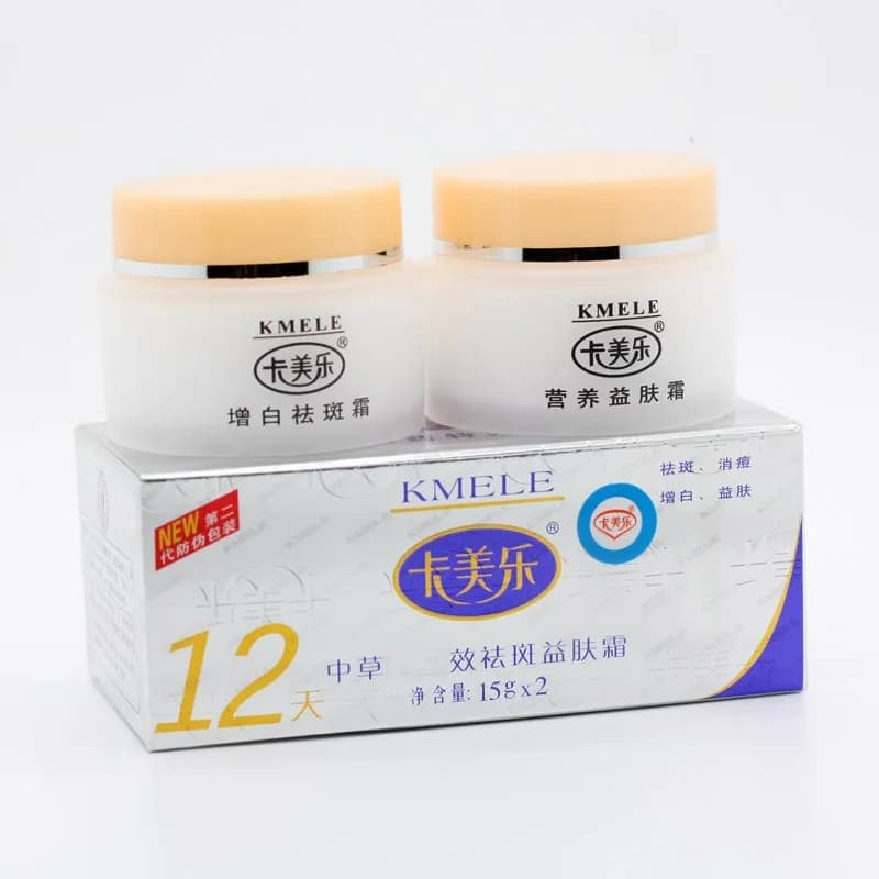 KemelsKDrawer E-Lot de 5 crèmes blanchissantes originales, effet en 12 jours
