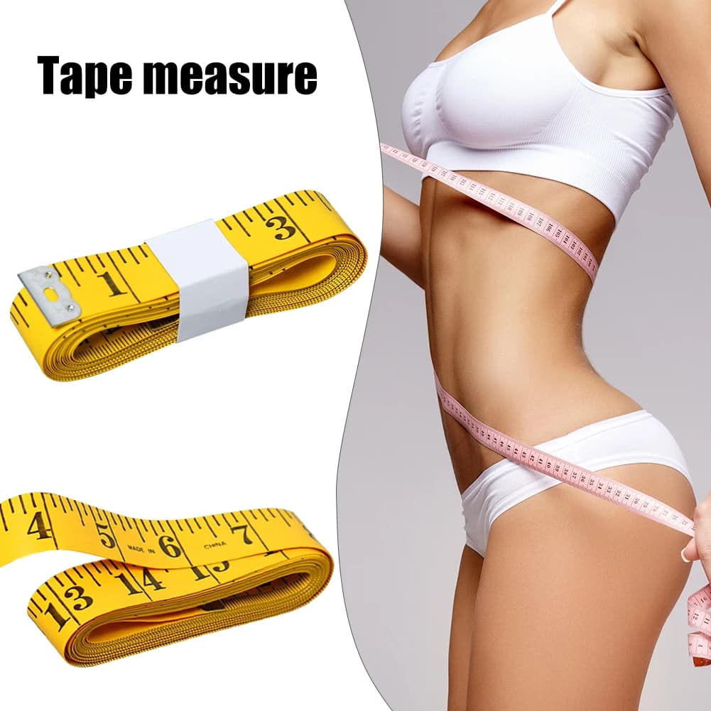 Ruban à mesurer doux et plat, 3 mètres, mesure la taille, le tour de taille