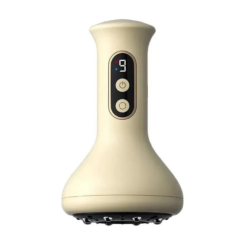 Masseur Abdominal Rechargeable par USB pour compresse chaude et intensité de ventouses Guasha réglab