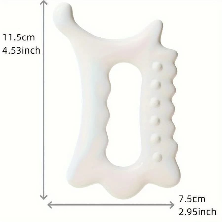 Outil de massage facial et corporel Gua Sha, planche de grattage manuelle pour le corps et le visage