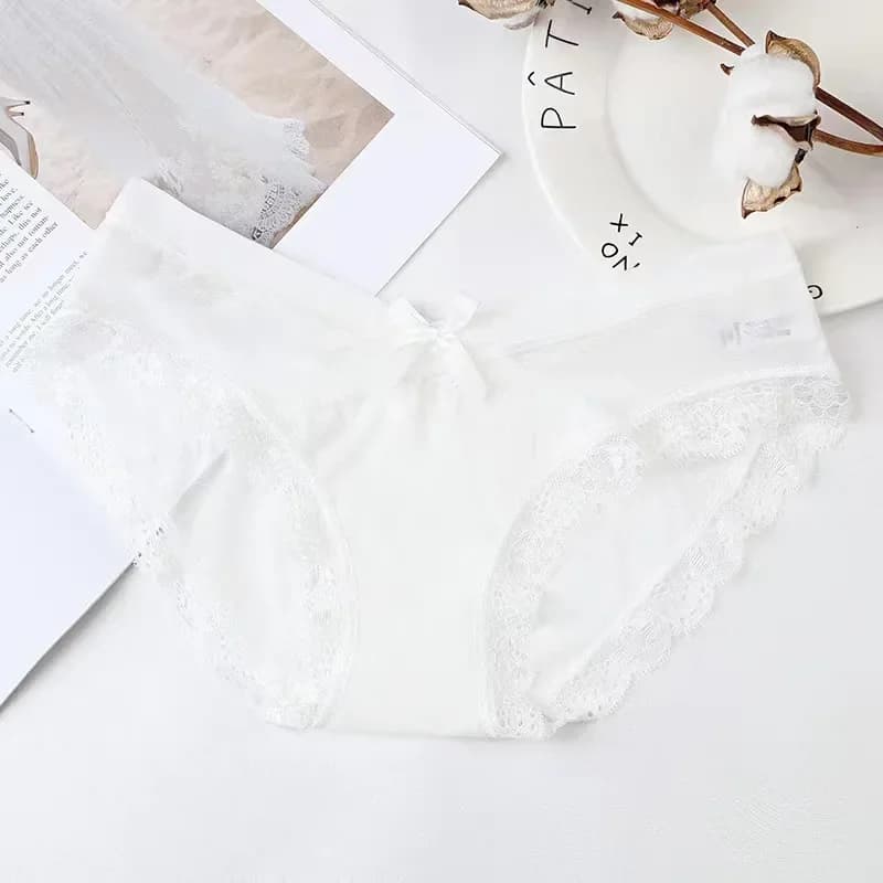 Culotte d'Été en Dentelle sans Couture pour Femme Enceinte, Sous-Vêtement de Grossesse, Taille Basse