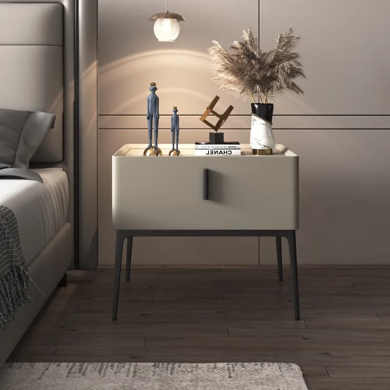 Rangement décor Table De nuit tiroir moderne chambre à coucher Table De nuit Table De chevet Table d