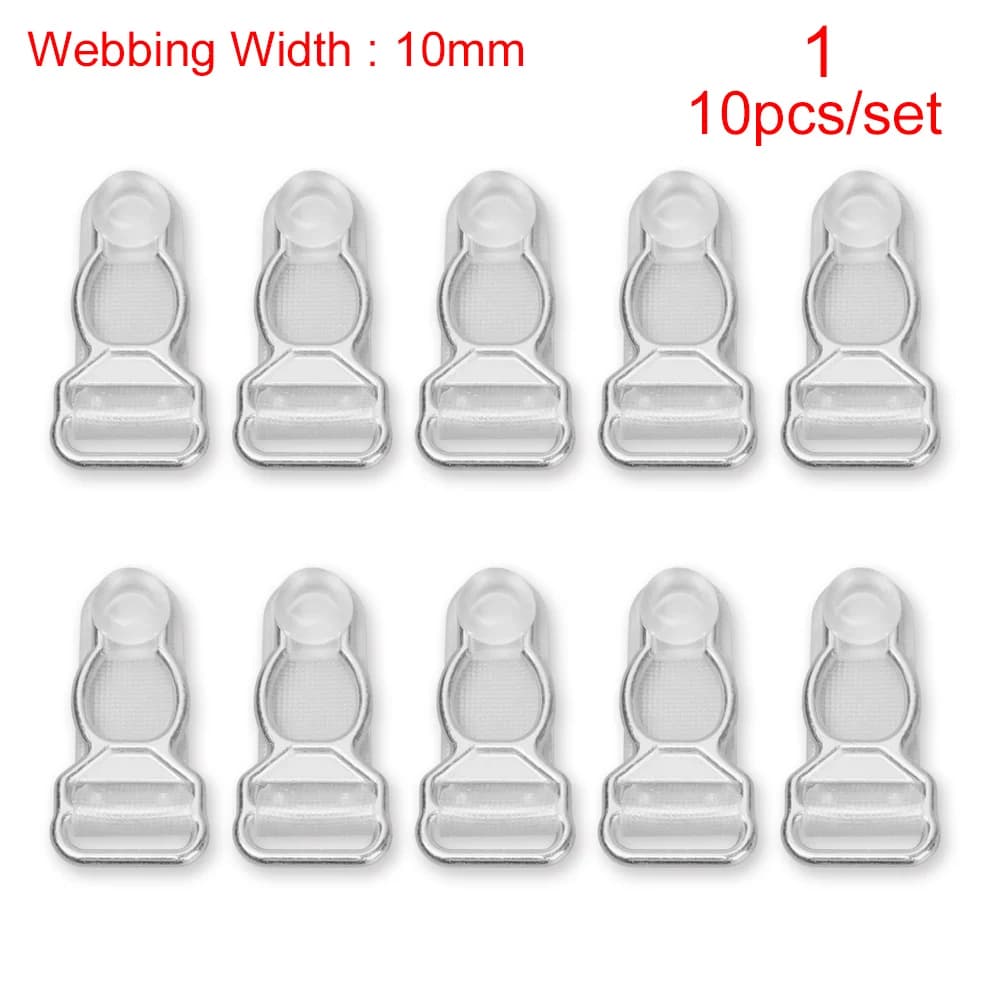 Lot de 10 ou 12mm de porte-jarretelles, 10 pièces, attaches de jarretelles, bas de bonneterie, acces