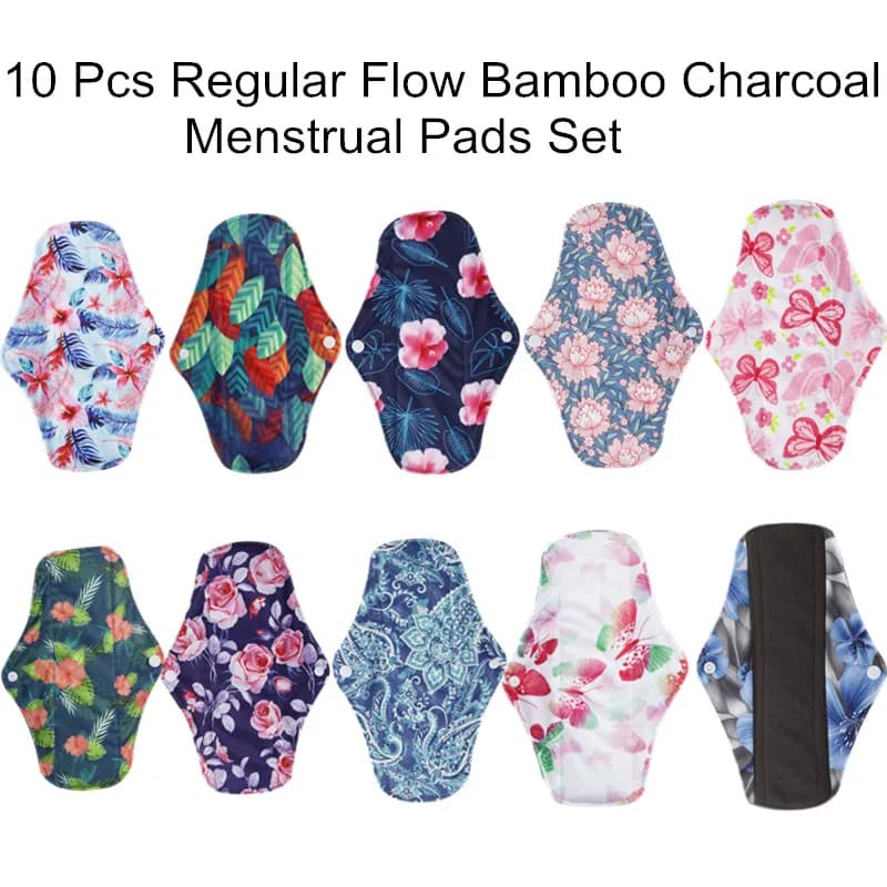 Coussinets de culottes menstruelles réutilisables pour femmes, joint de période mensuelle, serviette