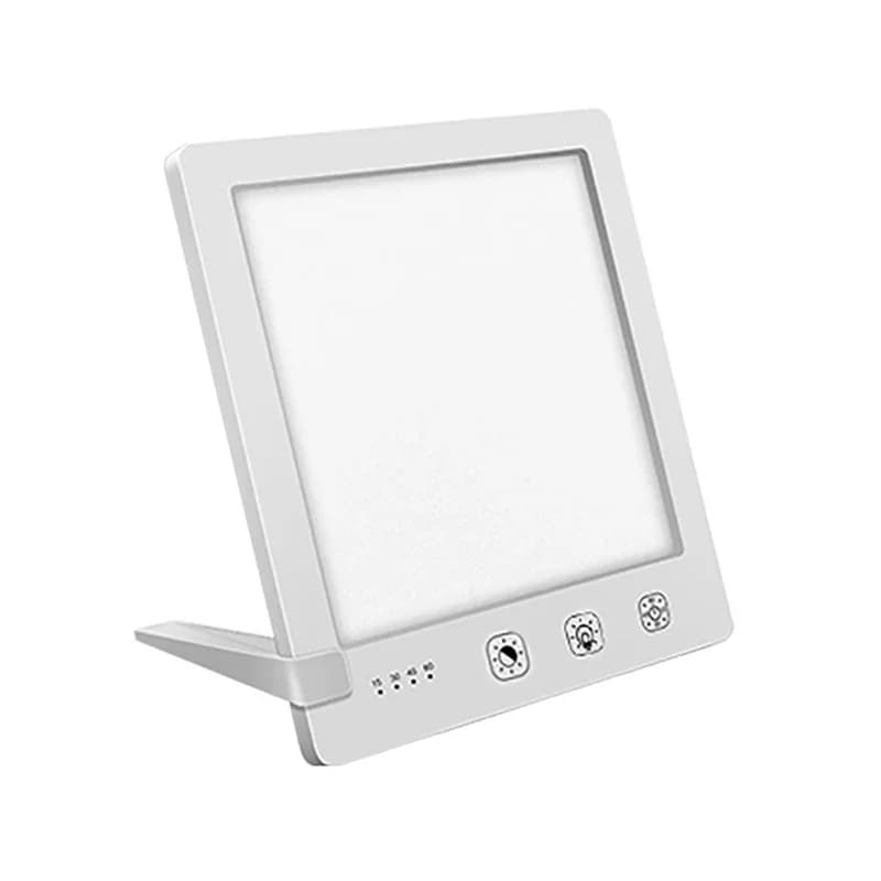 Lampe de physiothérapie émotionnelle intelligente à LED 10000 Lux, lumière du jour, 3 couleurs de lu