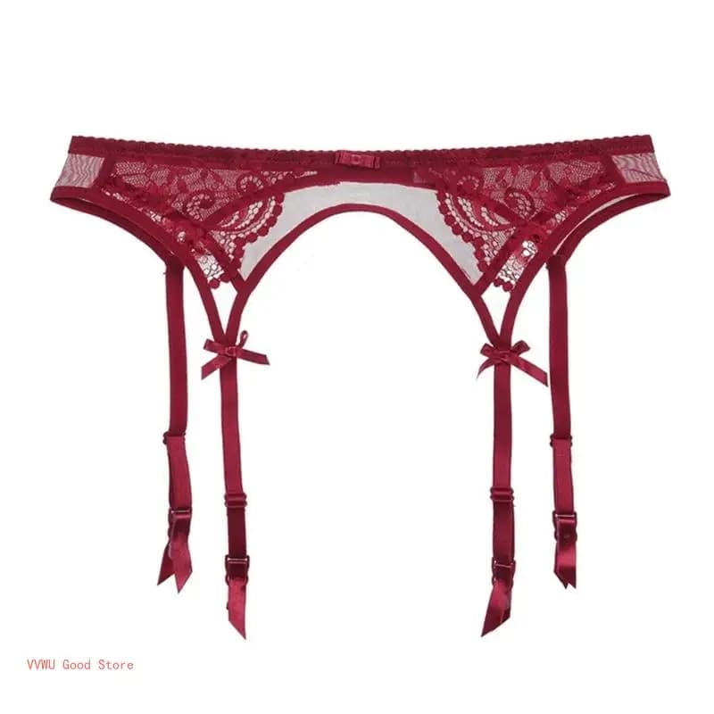 Porte-jarretelles pour bas, bretelles sexy pour femmes, lingerie avec 4 sangles