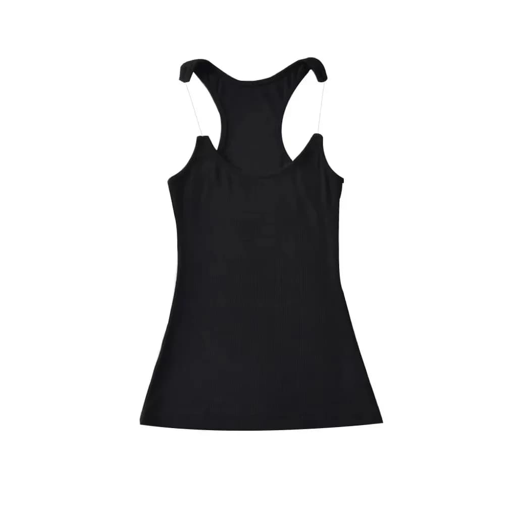 Corset Sexy à Bretelles Invisibles et Col Rond pour Fille, Haut Court Moulant, Slim, 6 Couleurs Bonb