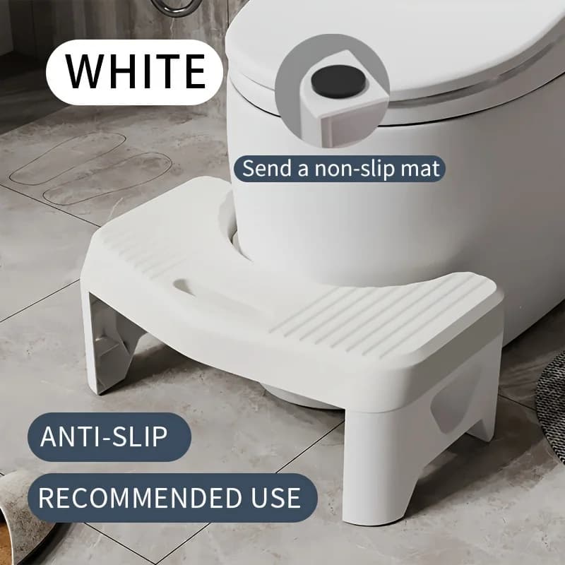 Tabouret de toilette confortable pour adultes, enfants et femmes enceintes, repose-pieds d'aide accr