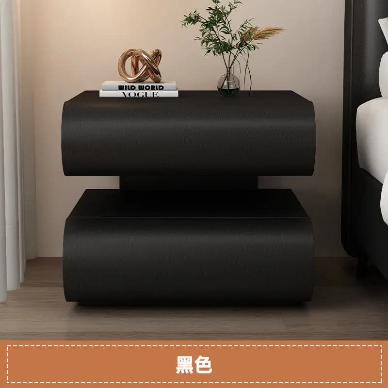 Nouvelle table de chevet haut de gamme 2026 avec tiroirs, design nordique, pour chambre d'hôtel et c