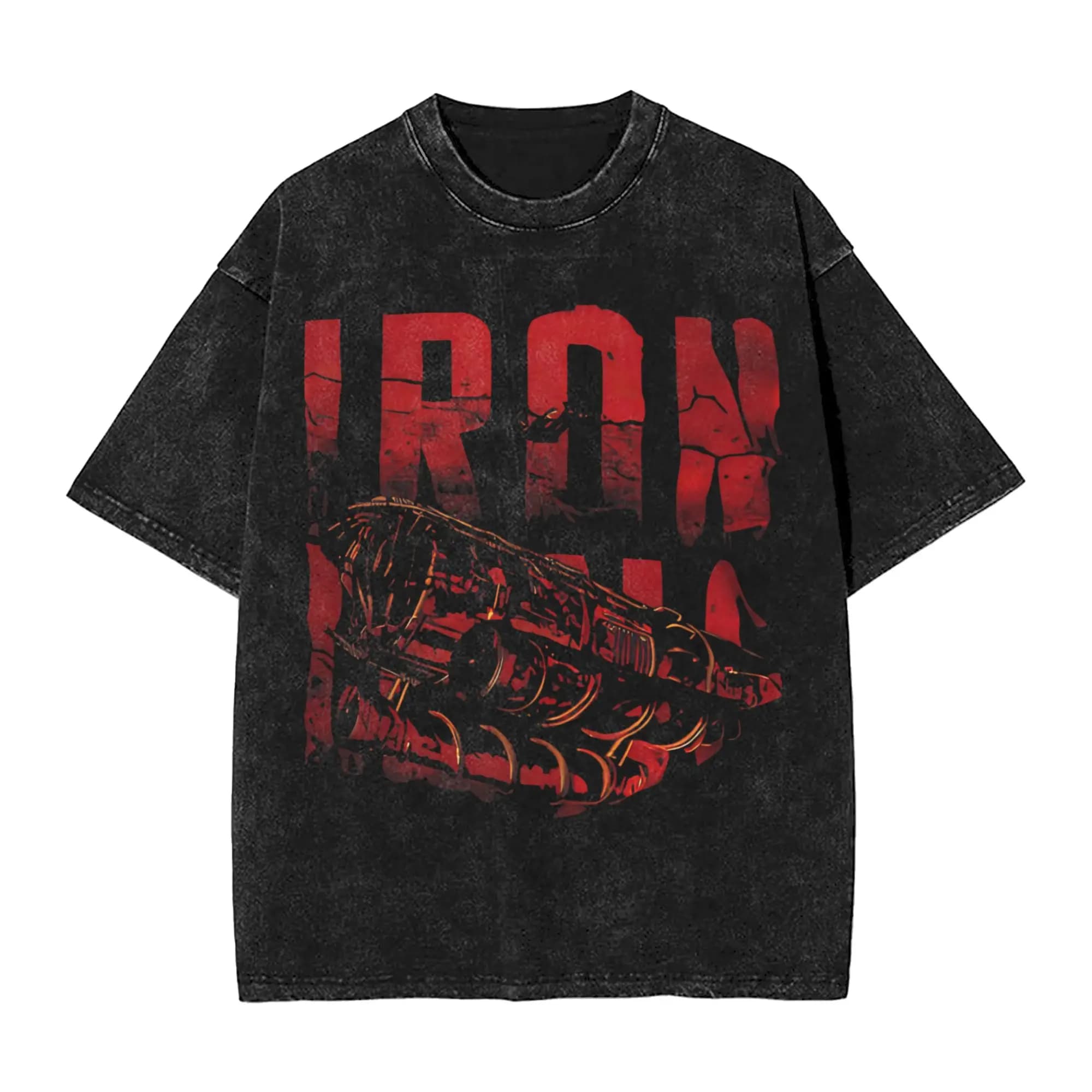 T-shirt unisexe Iron Lung Markiplier Movie 2026, style streetwear hip-hop, imprimé graphique, effet