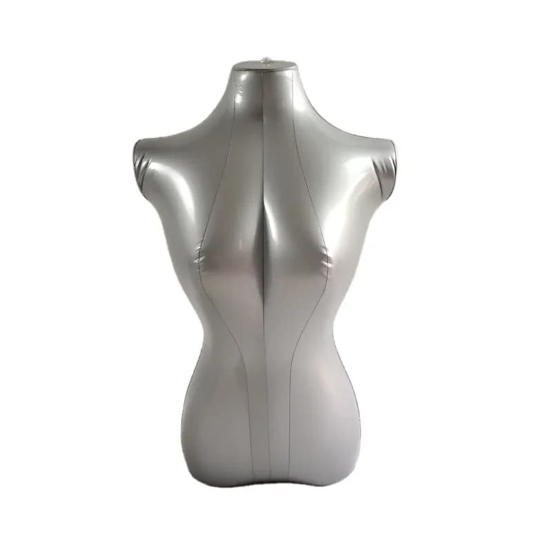 Modèle de torse féminin gonflable, Mannequin demi-corps, accessoires d'exposition pour vêtements
