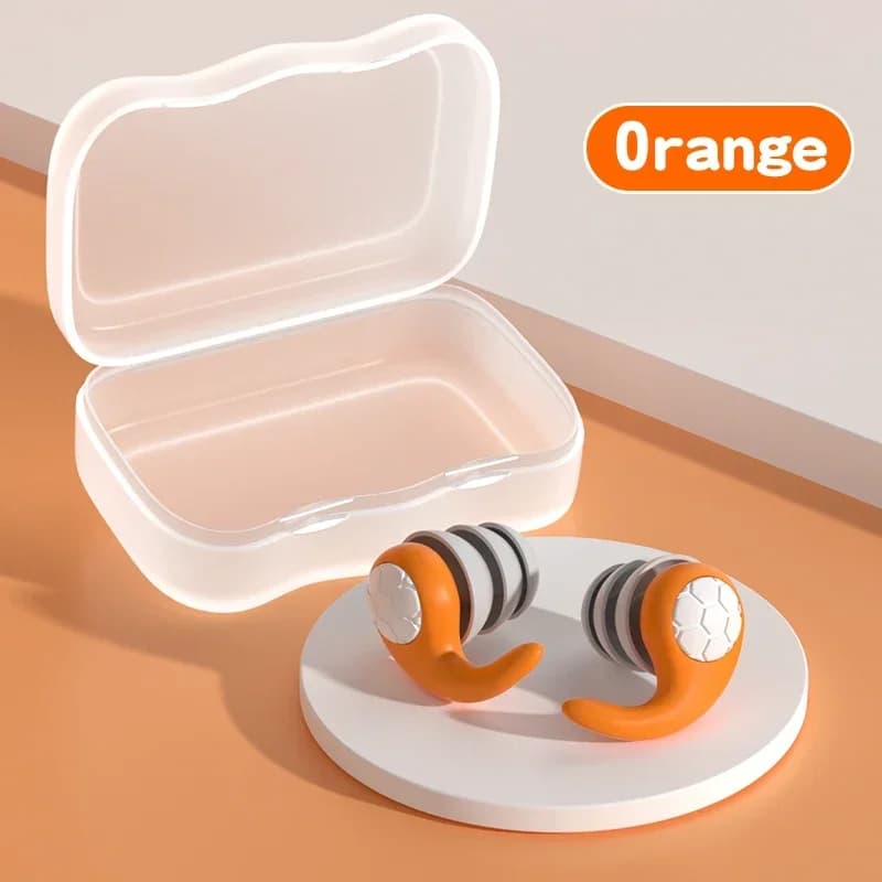 Bouchons d'Oreille à Réduction du Bruit du Sommeil, Protection Anti-Bruit, Étanche, pour Voyage, Tra
