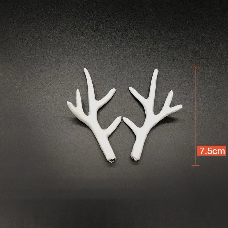 Décor de bois de cerf Él, bande de sauna en corne, bois de cerf en plastique bricolage, accessoires