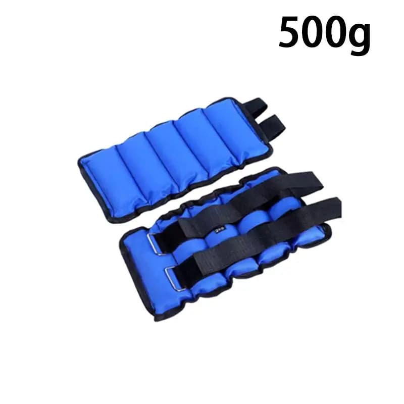 Ceinture de musculation réglable avec poids (1-6 kg) et attache pour cheville, pour entraînement de