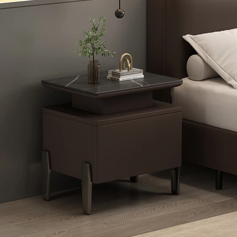 Table De chevet De luxe à la mode minimaliste esthétique européenne universelle Table De chevet Uniq