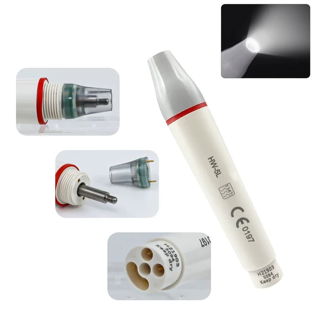BODE dentaire LED détartreur piézo-électrique ultrasonique pièce à main HW-5L ajustement pic détacha