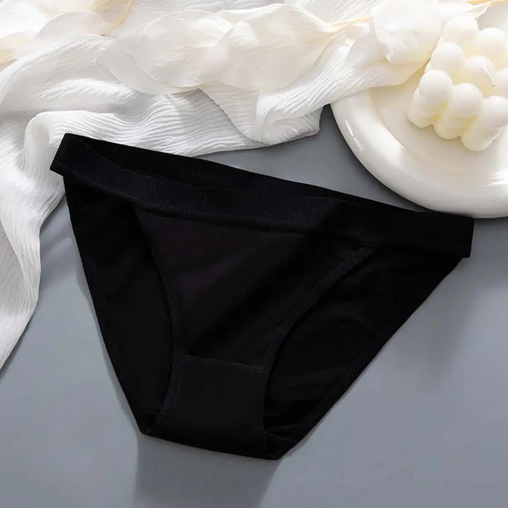 Culottes coréennes élastiques ultra-fines d'été, couleur unie, taille basse, en coton, pour femmes,