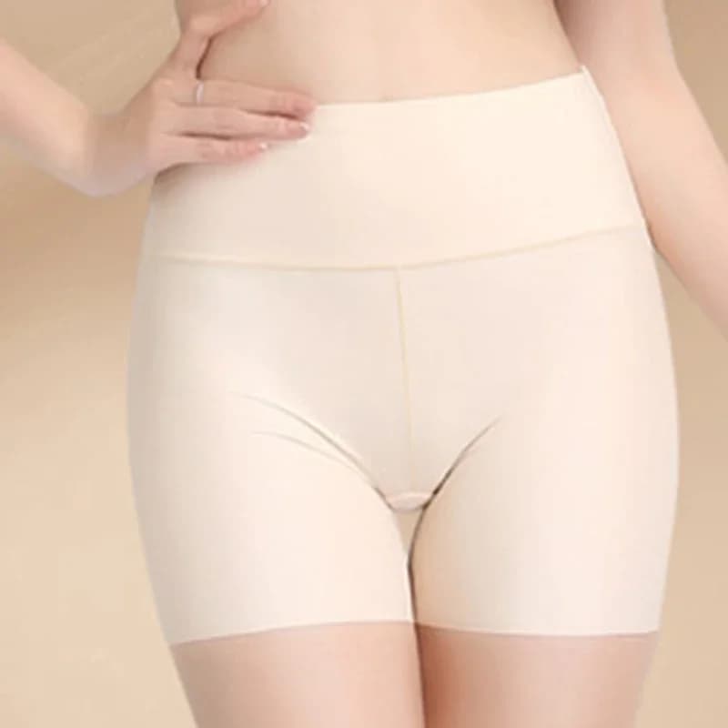 Shorts culottes sans couture pour femmes, sexy, de sécurité, gainants et amincissants, lingerie 1-2