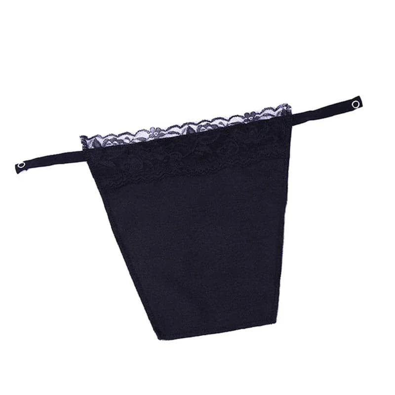 Cache-poitrine invisible en dentelle pour femme, 14 couleurs, type camisole, à clipser rapidement et