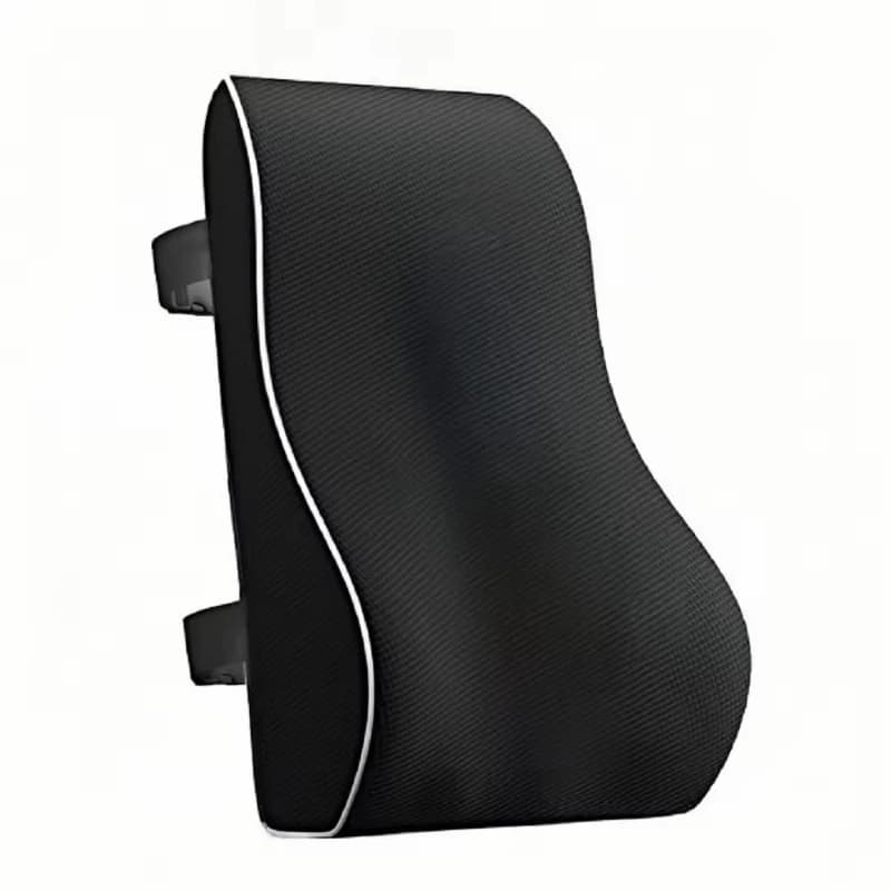 Coussin de soutien lombaire en mousse à mémoire de forme pour siège de voiture et chaise de bureau,