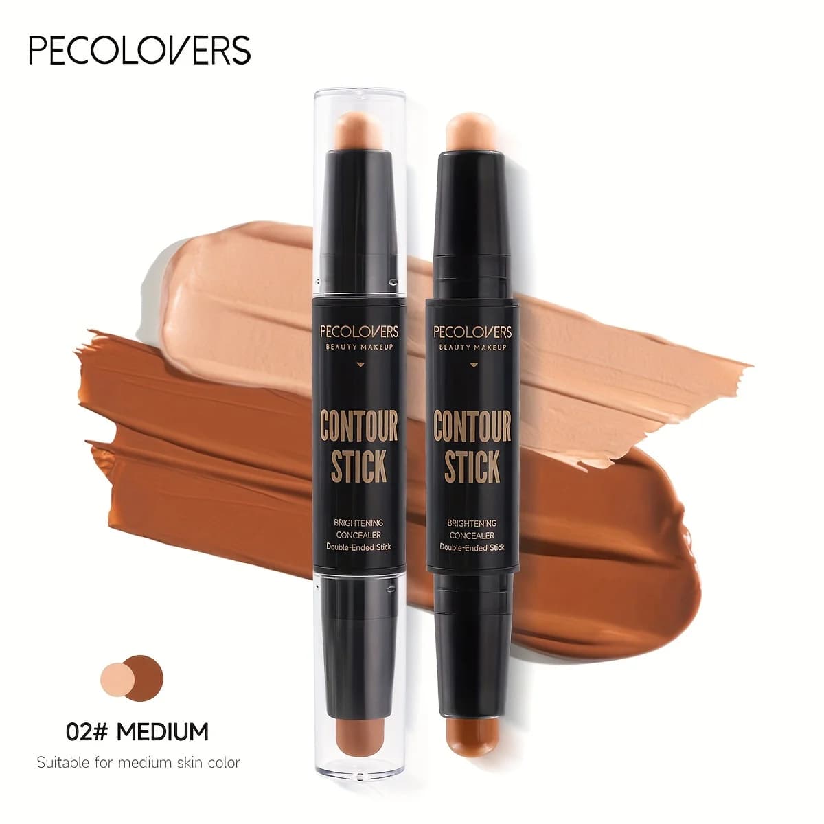 Crème de base de maquillage bronzante pour femme, correcteur de visage, contour du visage, cosmétiqu