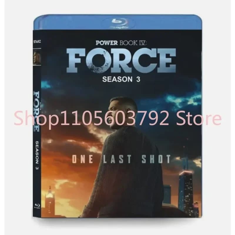 Power Book IV Force Saison 3, 2 disques Blu-ray, nouvelle boîte d'emballage