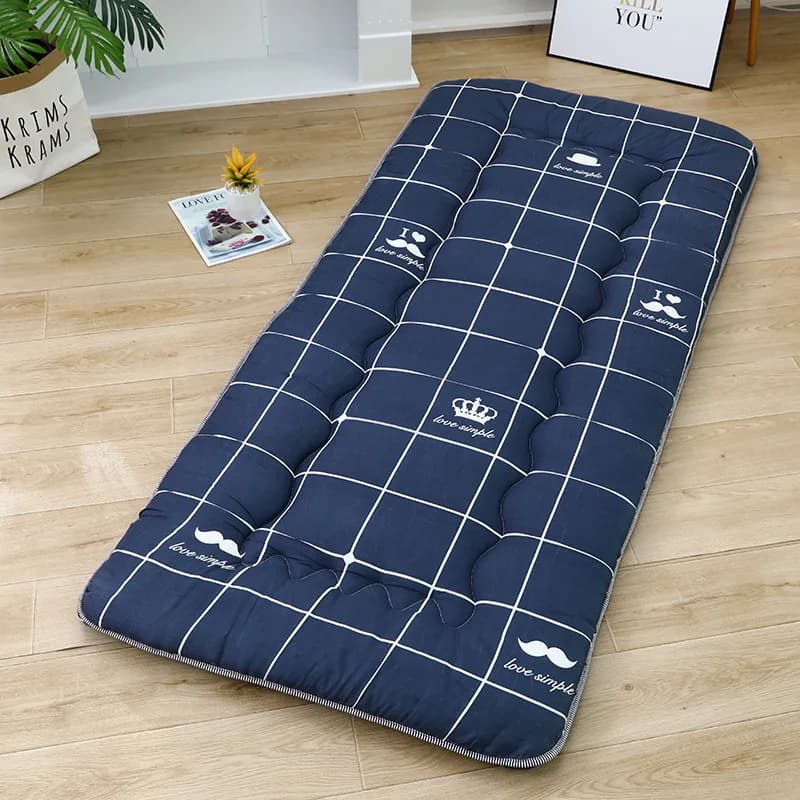 Dortoir simple matelas doux sol pliant matelas épaissi étudiant matelas Tatami tapis matelas pliant
