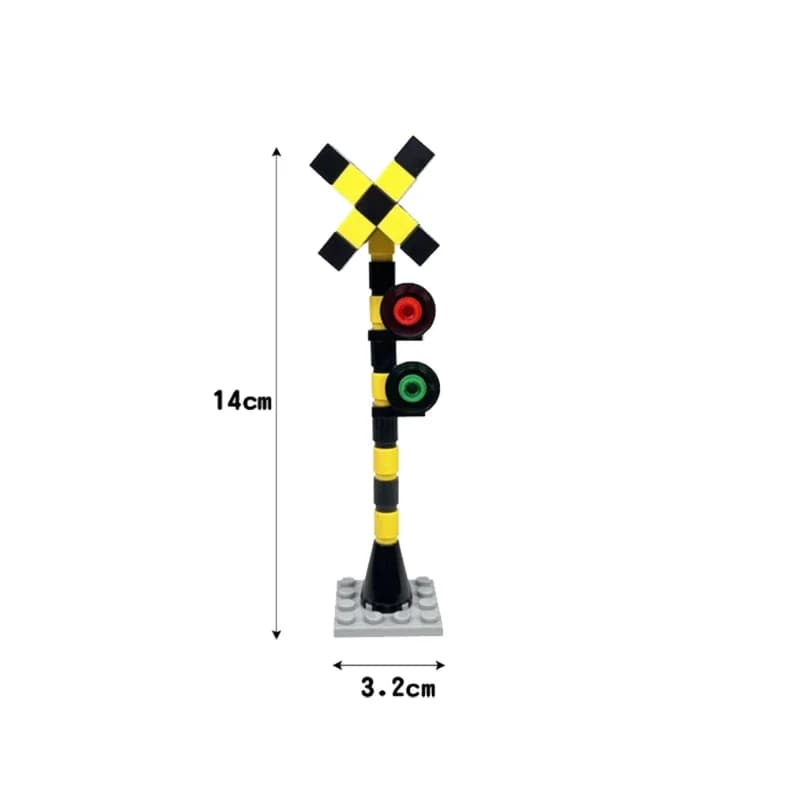 Pistes de Train urbain flexibles, droites et incurvées, interrupteur de Rail souple, blocs de constr