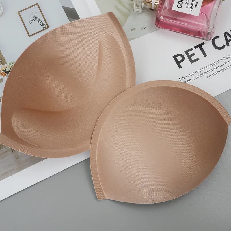 En gros 5 paires nouveau foncé nu 75B 80B 85B 90B demi-cercle Push Up coussinets soutien-gorge pour
